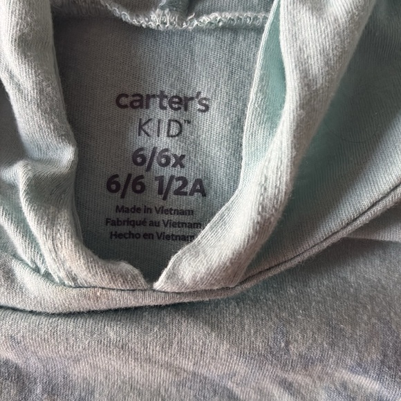 Carter’s Long Sleeve Hooded Tee - Picture 2 of 3
